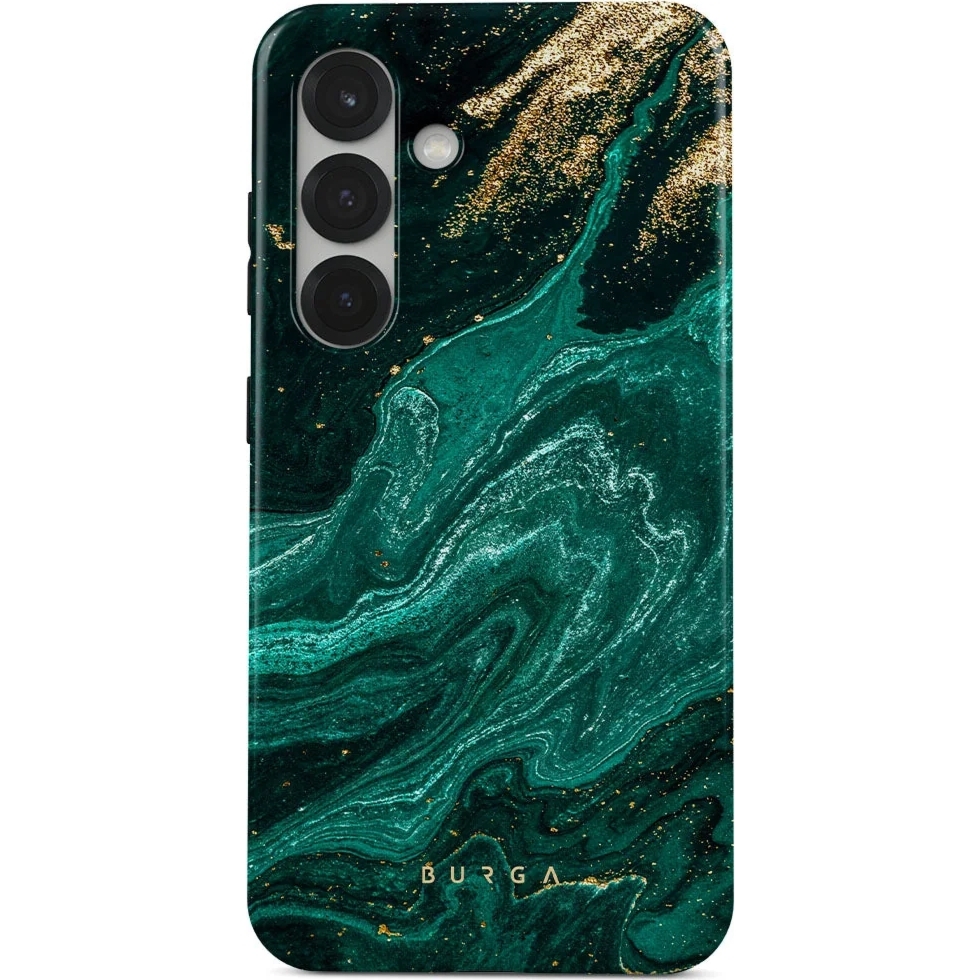Etui Burga Tough Magnetic do Galaxy S25, Emerald Pool