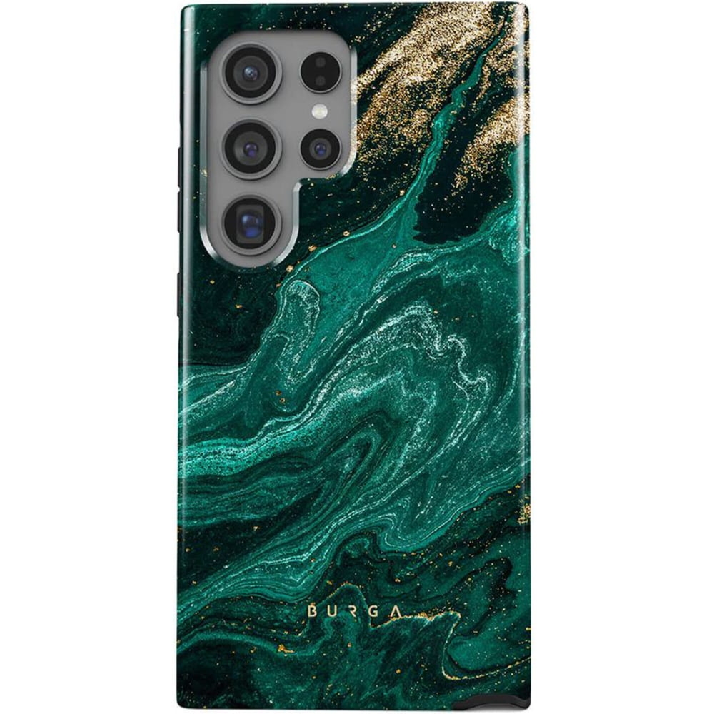 OUTLET: Etui Burga Emerald Pool Tough do Galaxy S24 Ultra, wielokolorowy morski
