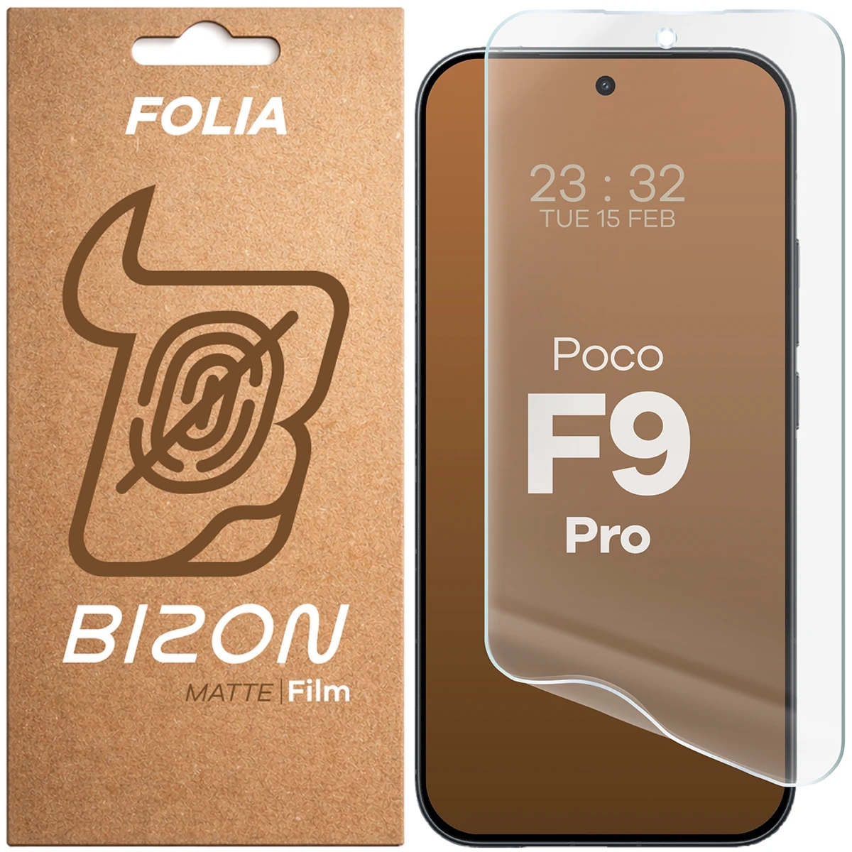 Folia matowa Bizon Film Matte do Xiaomi POCO F9 Pro, 1 sztuka