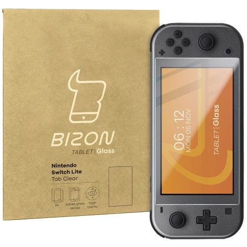 Image of Szkło hartowane Bizon Glass Tab Clear do Nintendo Switch Lite