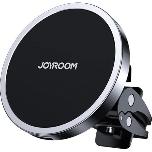 Image of Uchwyt samochodowy magnetyczny na telefon na kratkę nawiewu 15W, Joyroom JR-ZS240, czarny