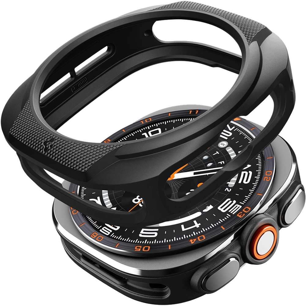 Etui Spigen Liquid Air do Galaxy Watch Ultra 2 47 mm, czarne