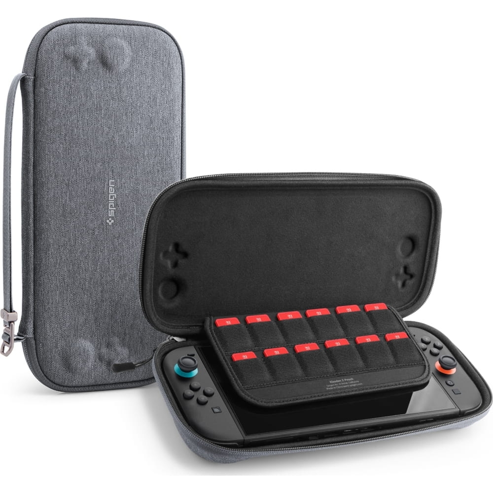 Etui Spigen Klasden 2 Pouch do Nintendo Switch 2, szare