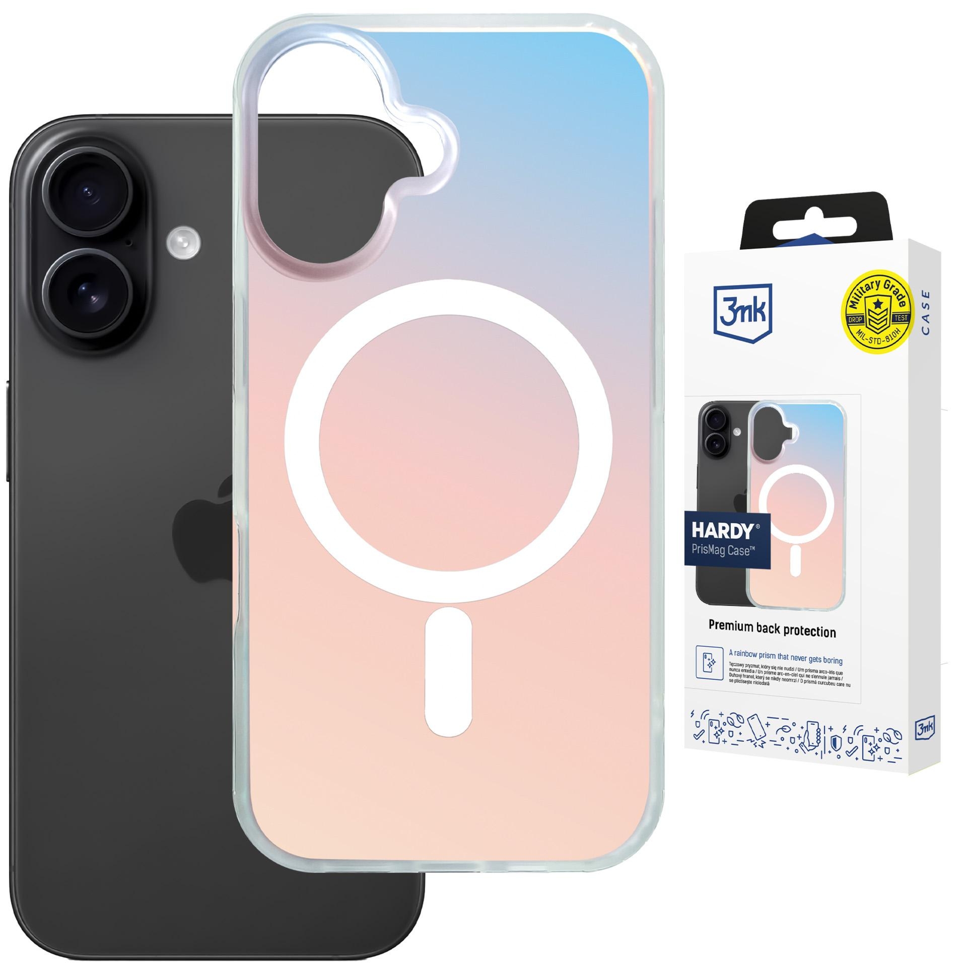 Etui holograficzne 3mk Hardy PrisMag do MagSafe do iPhone 17