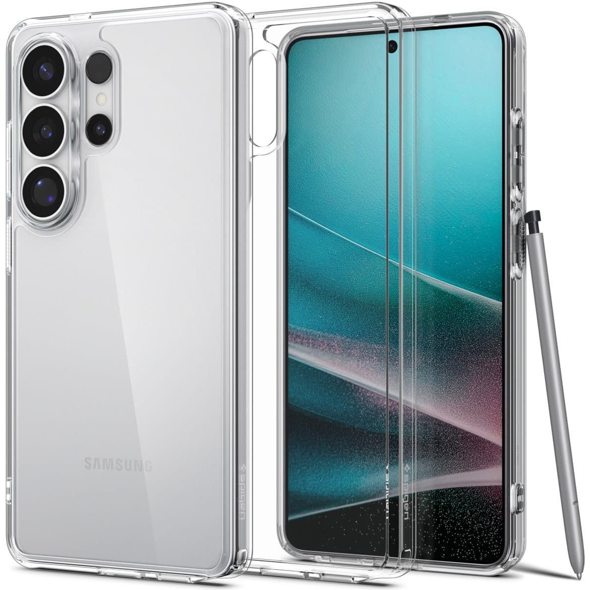 Etui Spigen Ultra Hybrid do Galaxy S26 Ultra, przezroczyste