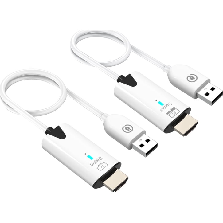 Transmiter HDMI XENSO HL30, HDMI 1.4 1080p 60Hz, zasięg do 30 m, biały