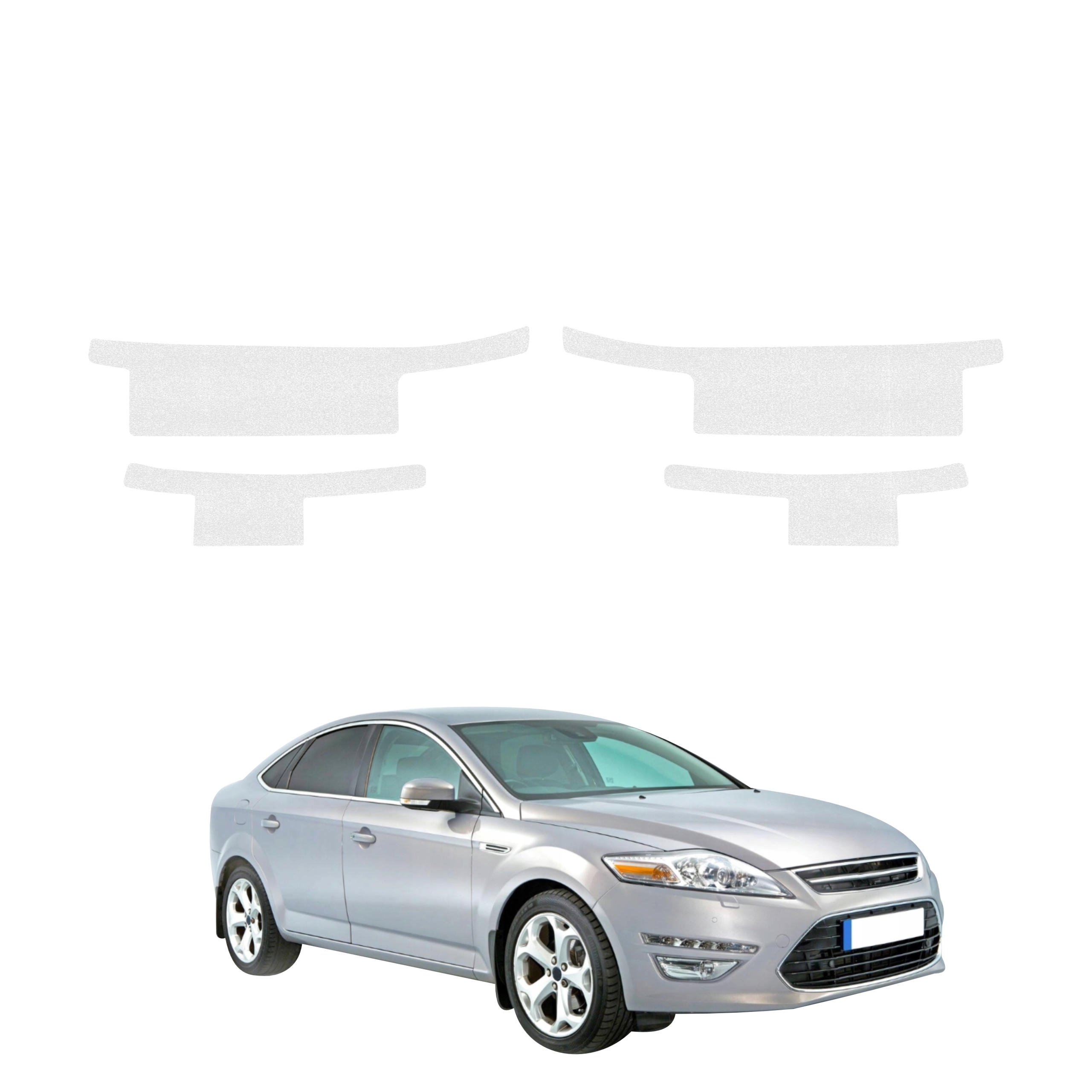 4w1 Bezbarwna powłoka techniczna Grizz Protector na progi Ford Mondeo Mk4 Sedan (2007-2014)