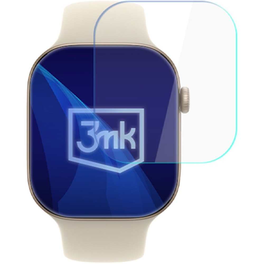 Folia ochronna 3mk Watch Protection ARC do Apple Watch Series 12 46mm, 3 sztuki
