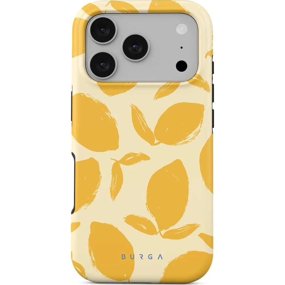 Etui Burga Tough Magnetic do iPhone 18 Pro, Lemon Tart