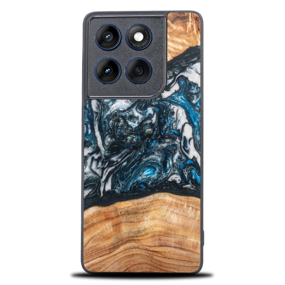 Drewniane etui do Motorola Edge 60 Fusion / Motorola Edge 60, Bewood Unique Planets Ziemia