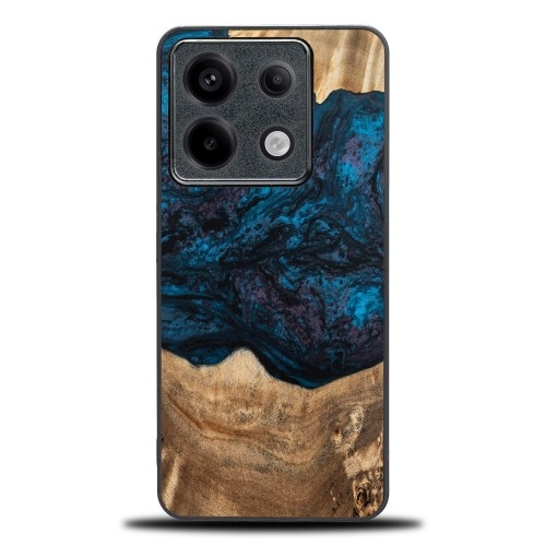 Image of Drewniane etui do Xiaomi Redmi Note 13 5G, Bewood Unique Planets Neptun