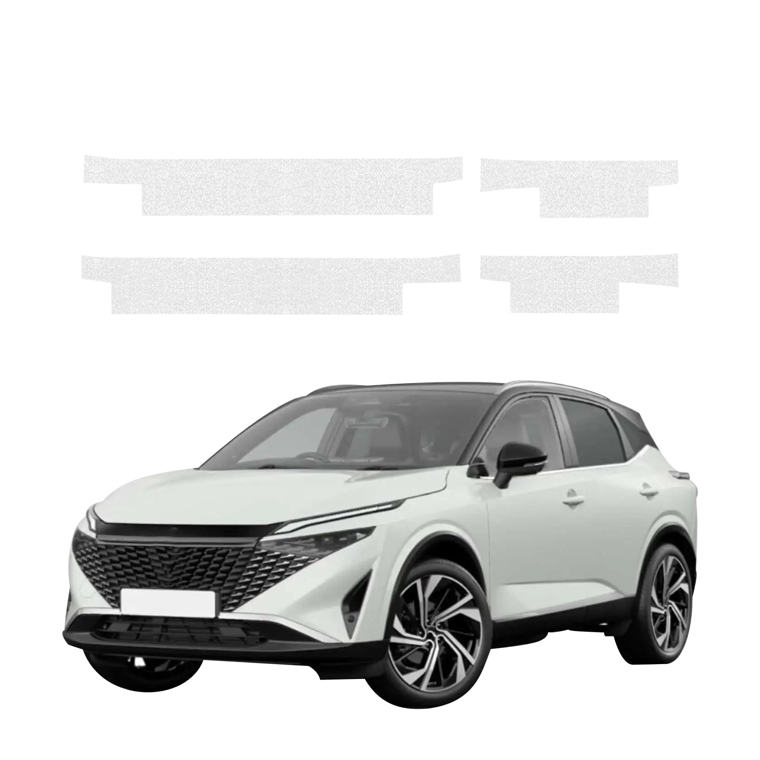4w1 Bezbarwna powłoka techniczna Grizz Protector na progi Nissan Qashqai 3 Facelift (2024-2026)