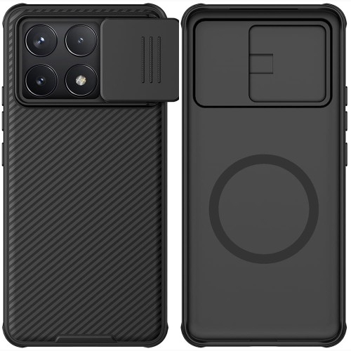 Image of Etui Nillkin CamShield Pro Magnetic do Xiaomi Poco F6 Pro / Redmi K70 / K70 Pro, czarne