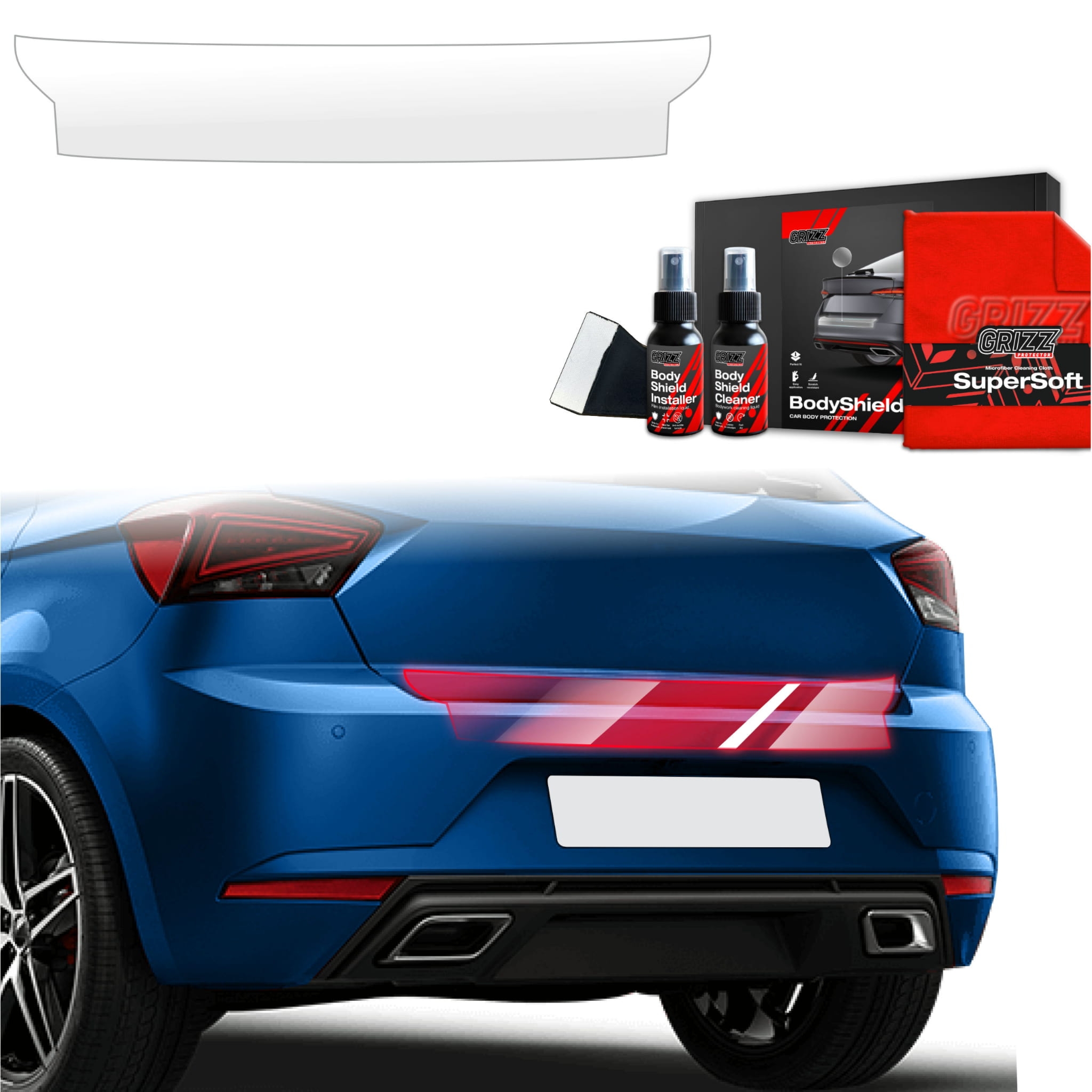 Folia ochronna Grizz Protector na próg bagażnika do Seat Ibiza (2021-2026)