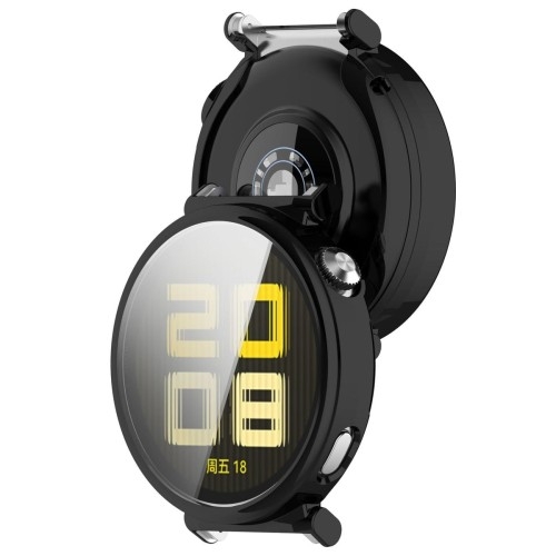 Image of Etui z osłoną ekranu Bizon Case Watch Felipe do Huawei Watch GT 5 41 mm, czarne