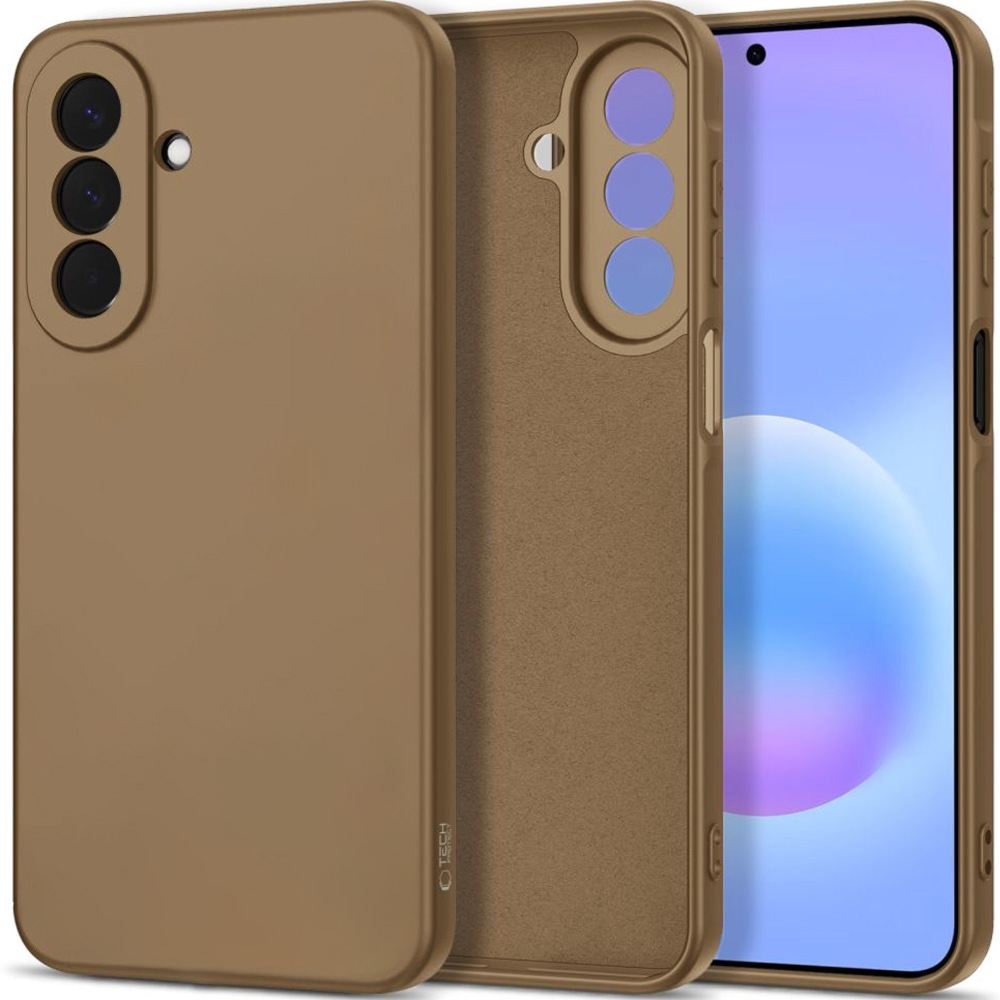 Etui silikonowe Tech-Protect Icon do Galaxy A27 5G, brązowe