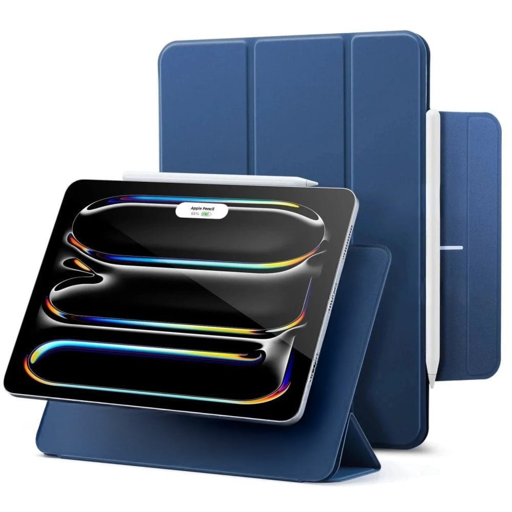 OUTLET: Etui ESR Rebound Magnetic do iPad Pro 13″ 2025 / 2024 , granatowe