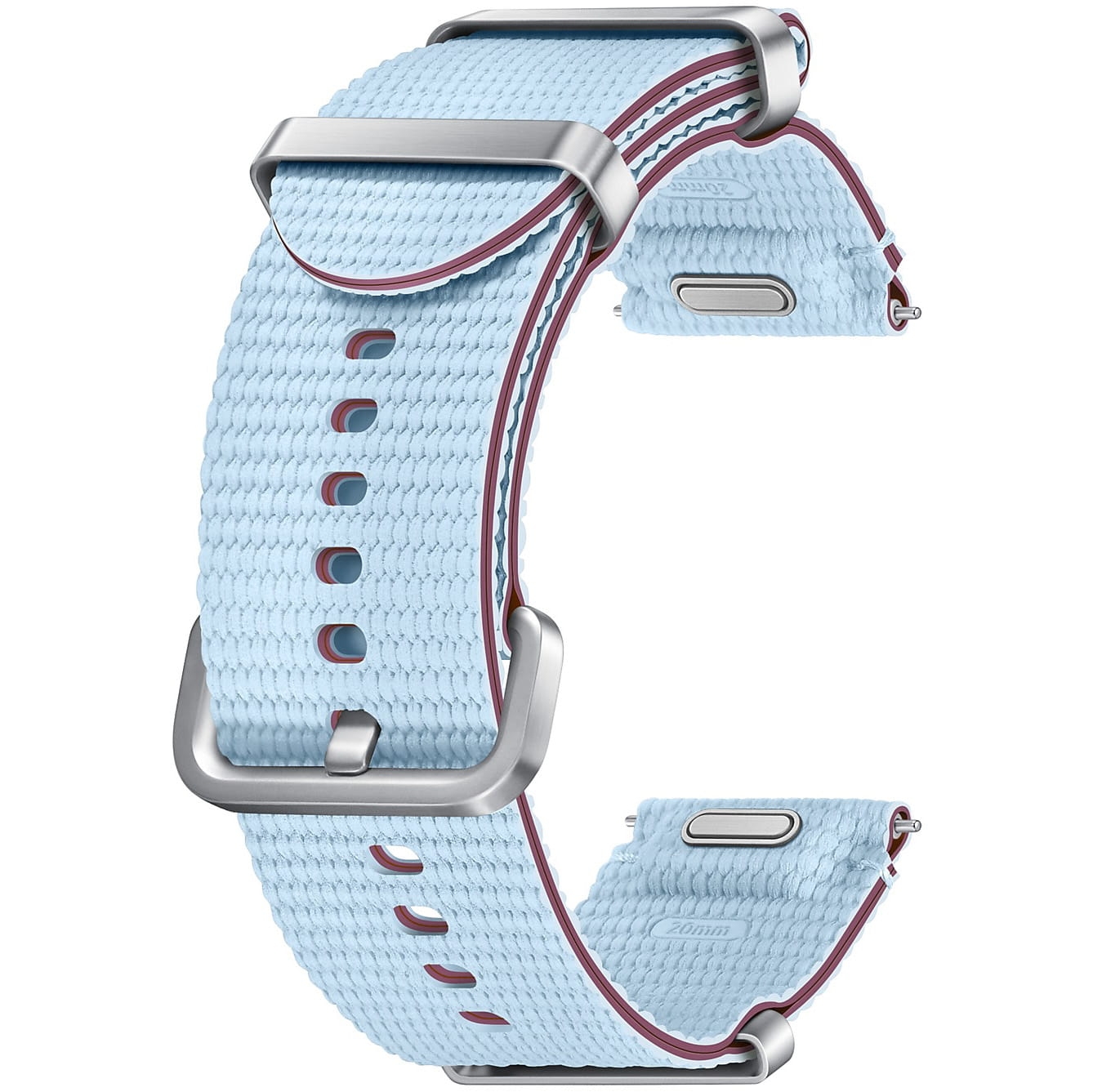 Image of Pasek Samsung Athleisure Band One Click M / L 20mm do Galaxy Watch 4/4 Classic/5/5 Pro/6/6 Classic/7/FE, błękitny