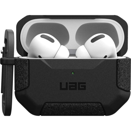 Image of Etui pancerne Urban Armor Gear UAG Scout do AirPods Pro 2, czarne