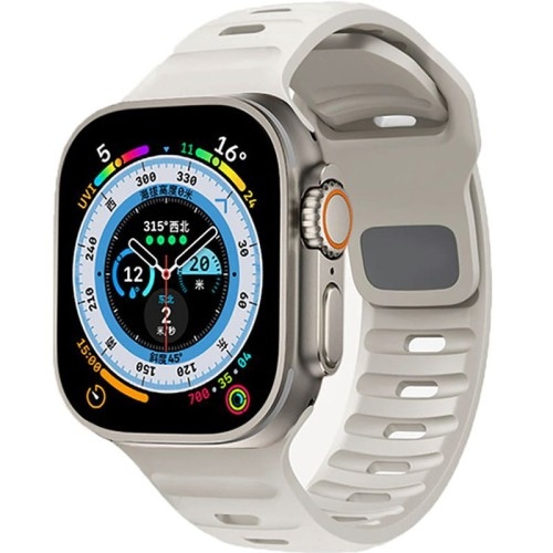 Image of OUTLET: Pasek Tech-Protect Iconband Line do Apple Watch 49/46/45/44 mm, jasnoszary