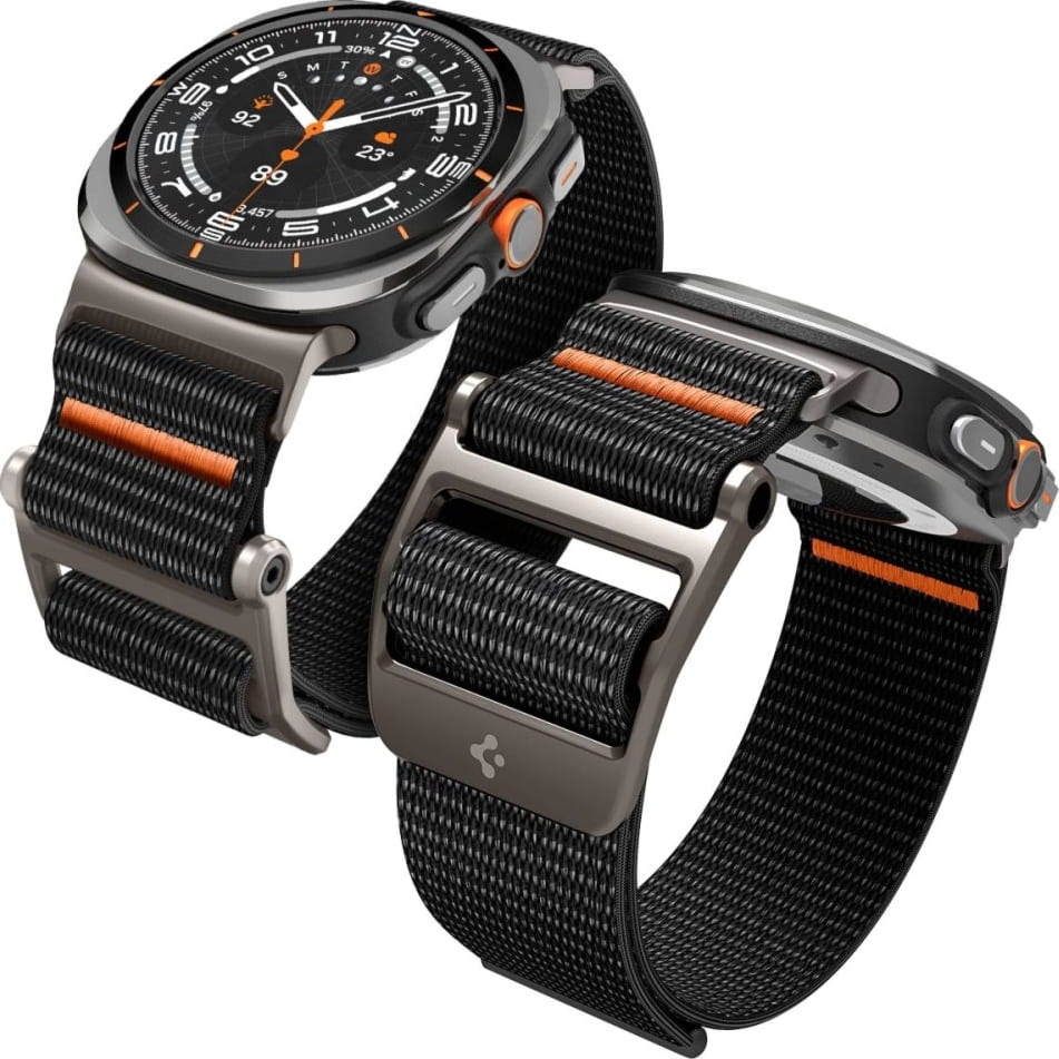 OUTLET: Pasek Spigen DuraPro Flex Band do Galaxy Watch Ultra 2 / Ultra, czarny