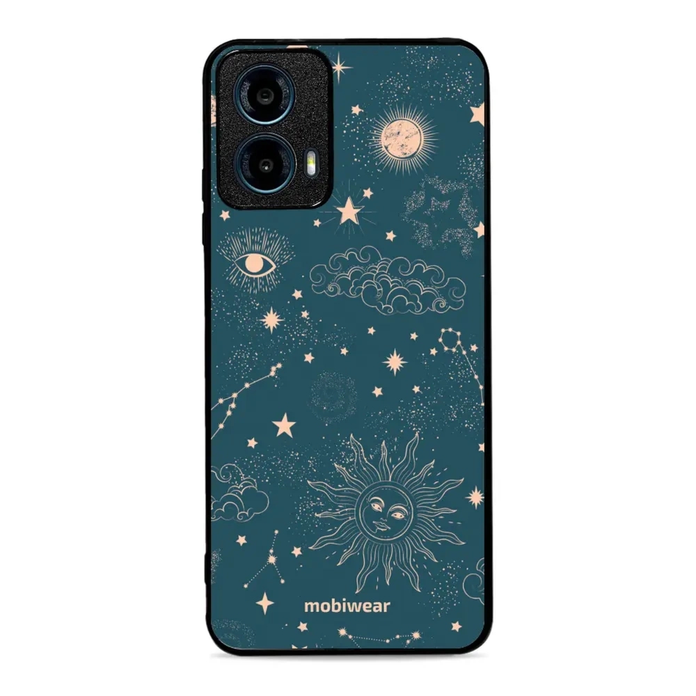 Etui ochronne do Motorola Moto G34 5G, Mobiwear Glossy Case, astralny pył