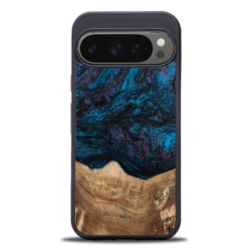 Image of Drewniane etui do Google Pixel 9 Pro XL, Bewood Unique Planets Neptun