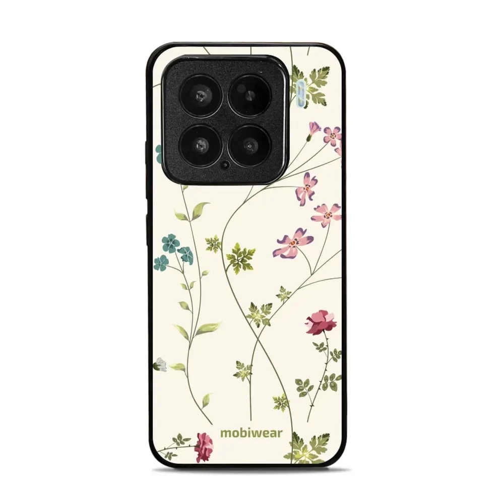 Etui ochronne do Xiaomi 15, Mobiwear Glossy Case, sielski kwiat
