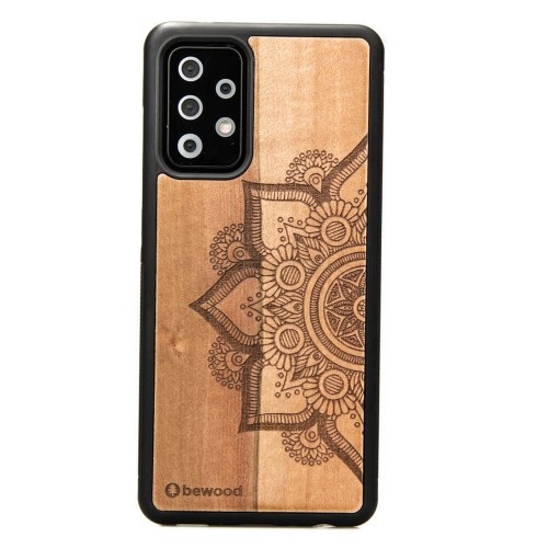 Image of Drewniane etui do Galaxy A13 4G, Bewood Mandala Jabłoń