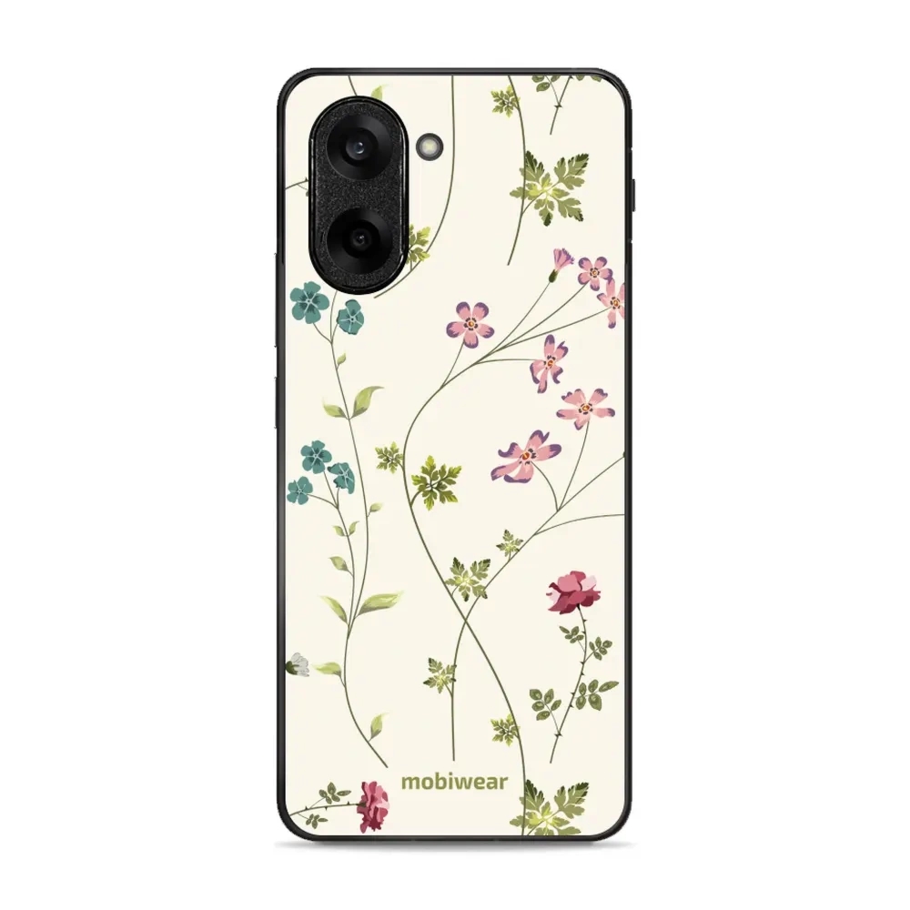 Etui ochronne do OnePlus Nord CE5 5G, Mobiwear Glossy Case, sielski kwiat