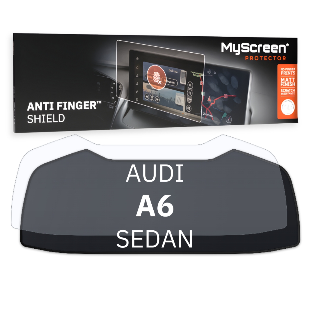 Folia samochodowa na wirtualny kokpit, MyScreen Anti Finger Shield do Audi A6 V (C8) (2018-2024), matowa