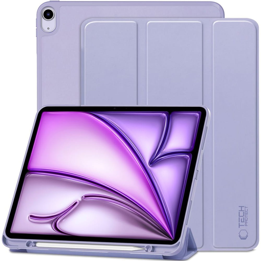 Etui Tech-Protect SC Pen do iPad Air 13″ M4/M3/M2, fioletowe