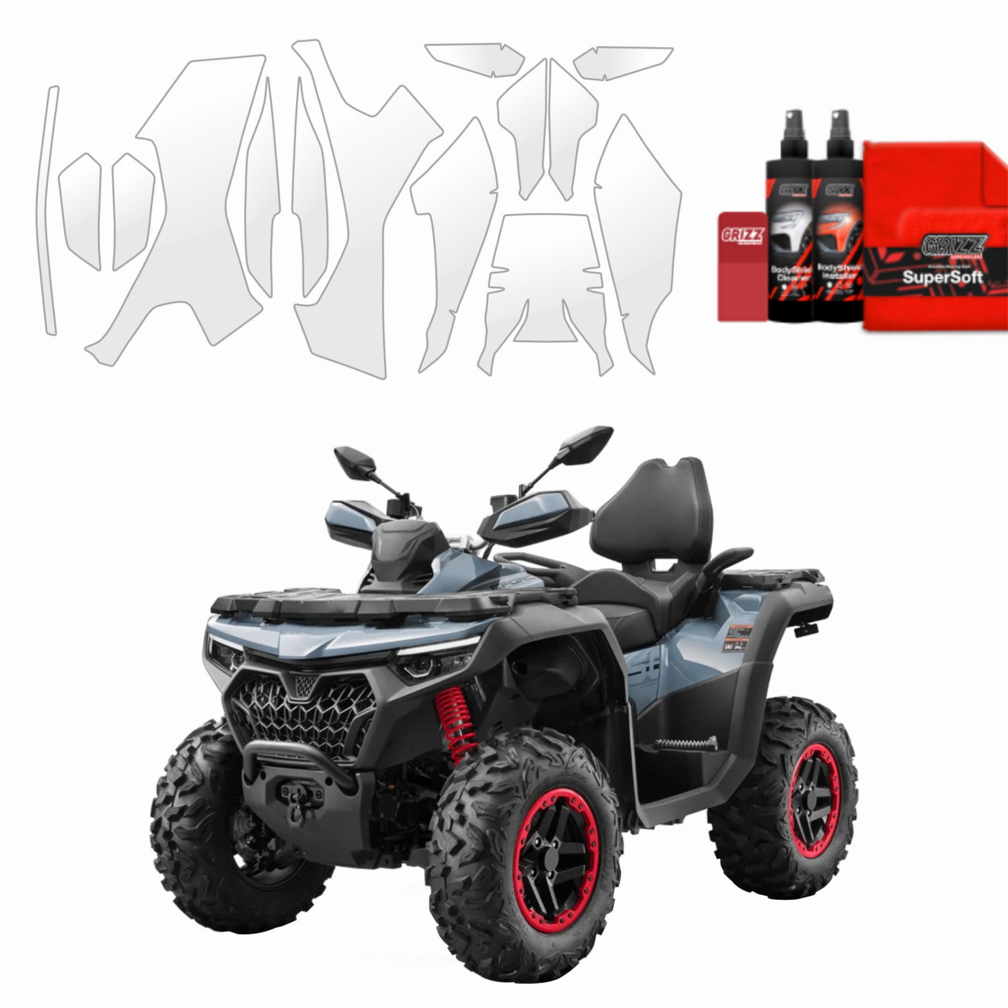 20w1 Folia ochronna Grizz Protector do CFMOTO CFORCE 850 Touring (2025-2026)
