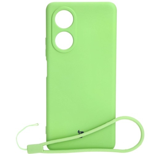 Image of Etui Bizon Case Silicone do Oppo A58 4G, jasnozielone