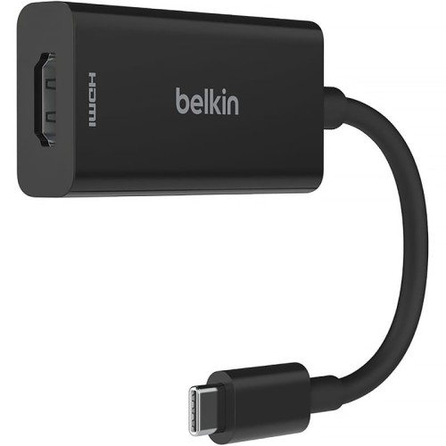 Image of OUTLET: Adapter Belkin Connect USB-C (M) / HDMI 2.1 (F) 8K/60Hz HDR10+ 11cm, czarny