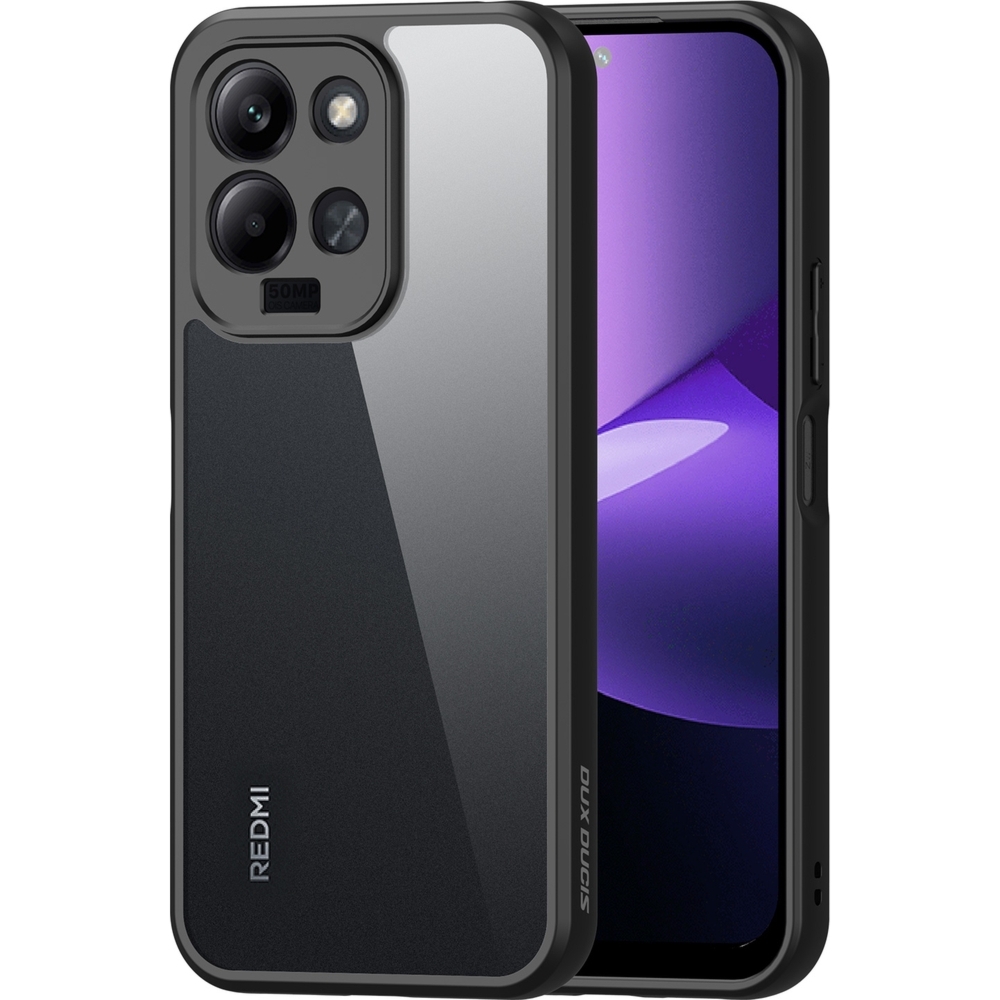 Etui Dux Ducis AIMO do Xiaomi Redmi 17 4G/5G, przezroczysto-czarne