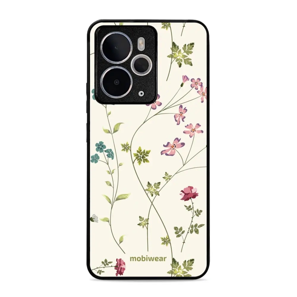 Etui ochronne do Realme 14 5G, Mobiwear Glossy Case, sielski kwiat