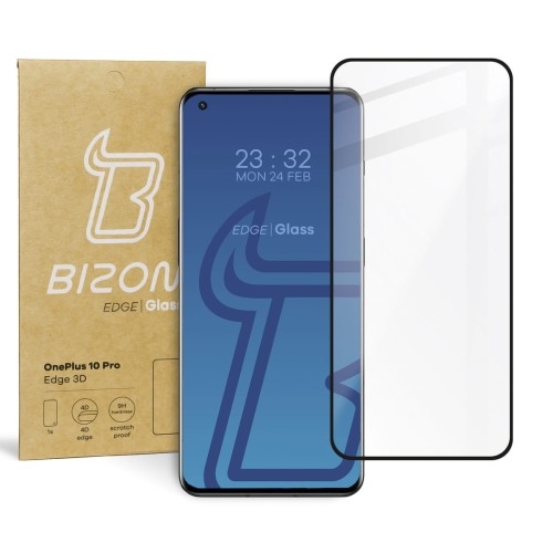 Image of Szkło hartowane Bizon Glass Edge 3D do OnePlus 10 Pro