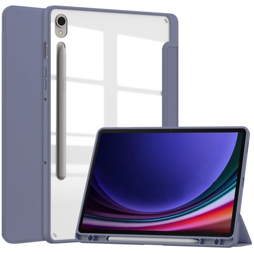 Image of Etui Bizon Case Tab Clear Matt do Galaxy Tab S9, lawendowe