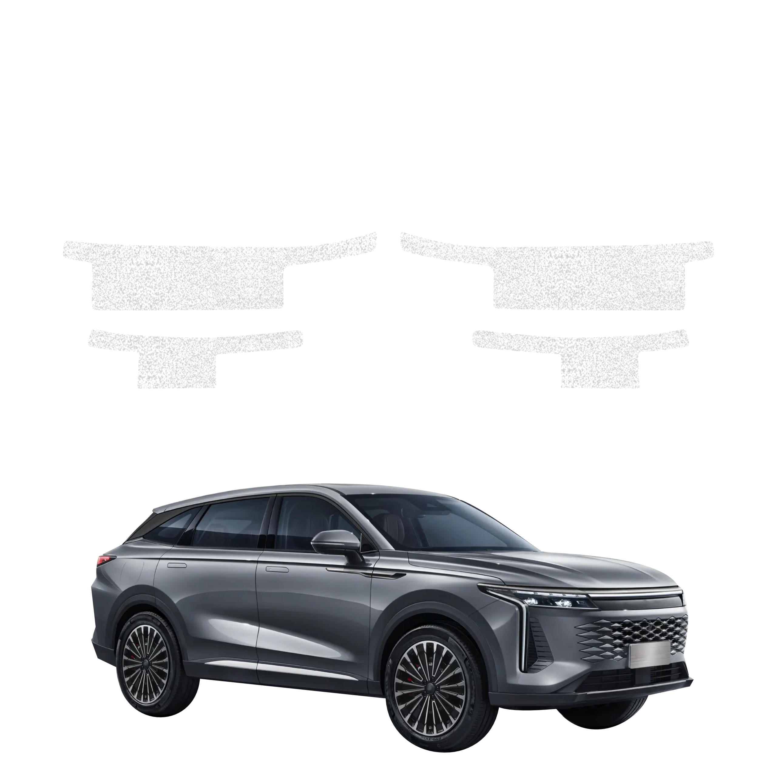 4w1 Biała powłoka techniczna Grizz Protector na progi OMODA 9 Super Hybrid (2025-2026)