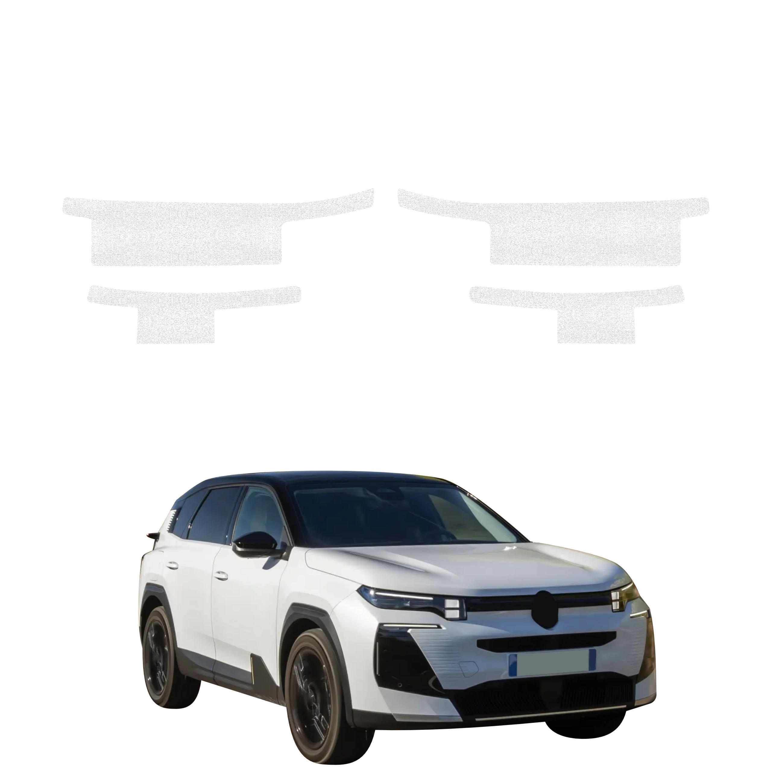 4w1 Biała powłoka techniczna Grizz Protector na progi Citroen C5 Aircross (2025-2026)