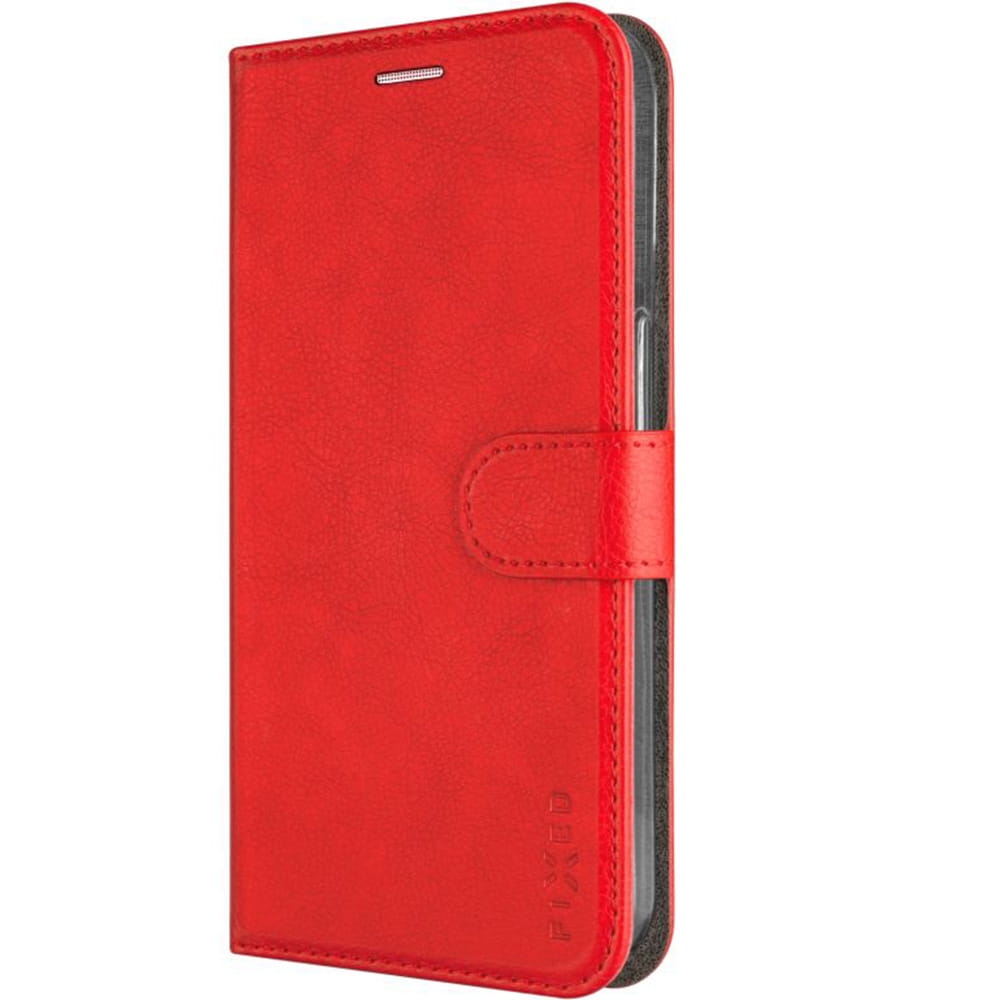 Image of Etui Fixed Book Case Opus do Galaxy S25 Ultra, czerwone