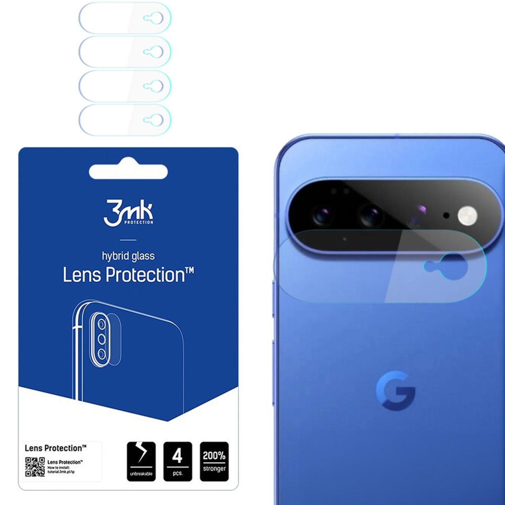 Osłona na aparat 3mk Lens Protection do Google Pixel 11 Pro XL, 4 zestawy