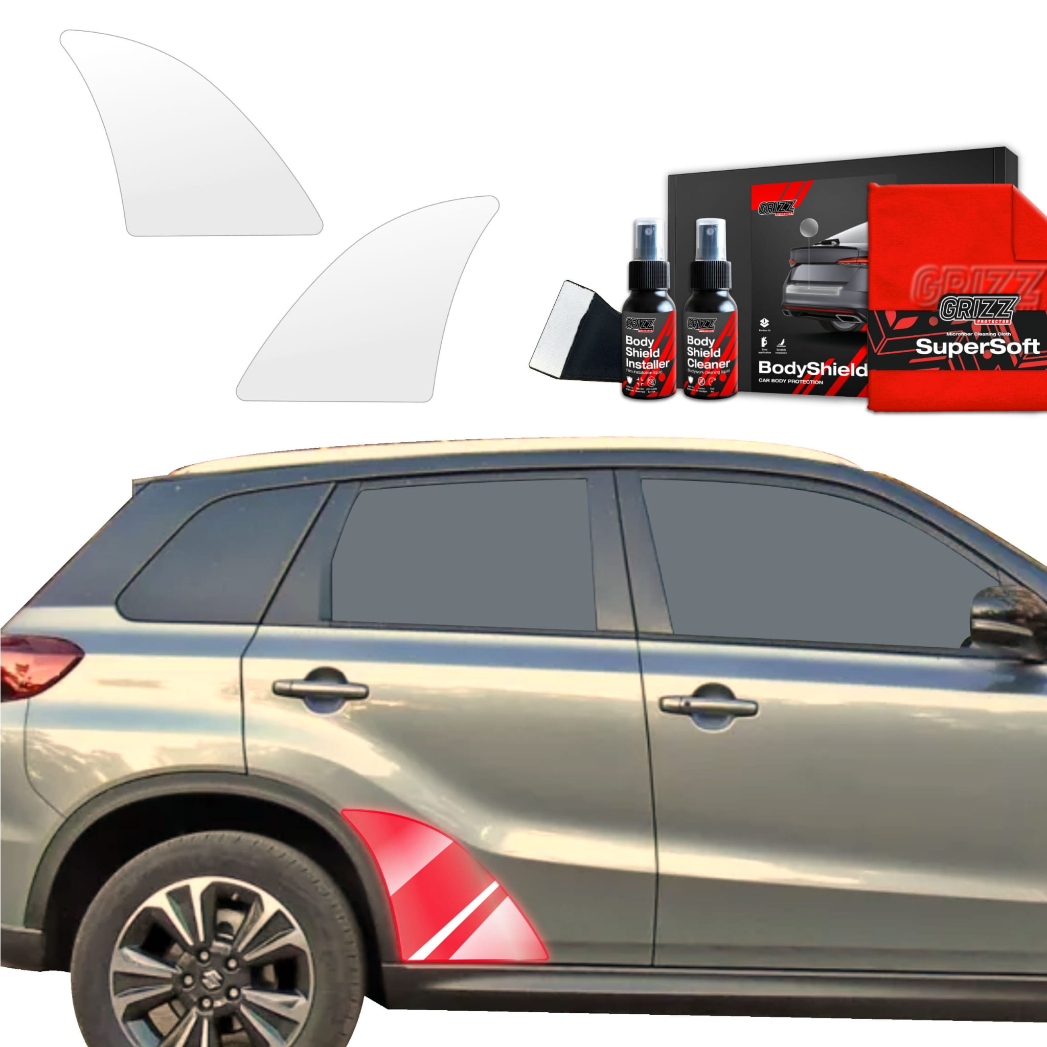 2w1 Folia ochronna Grizz Protector na nadkola do Suzuki Vitara Facelift (2024-2026)
