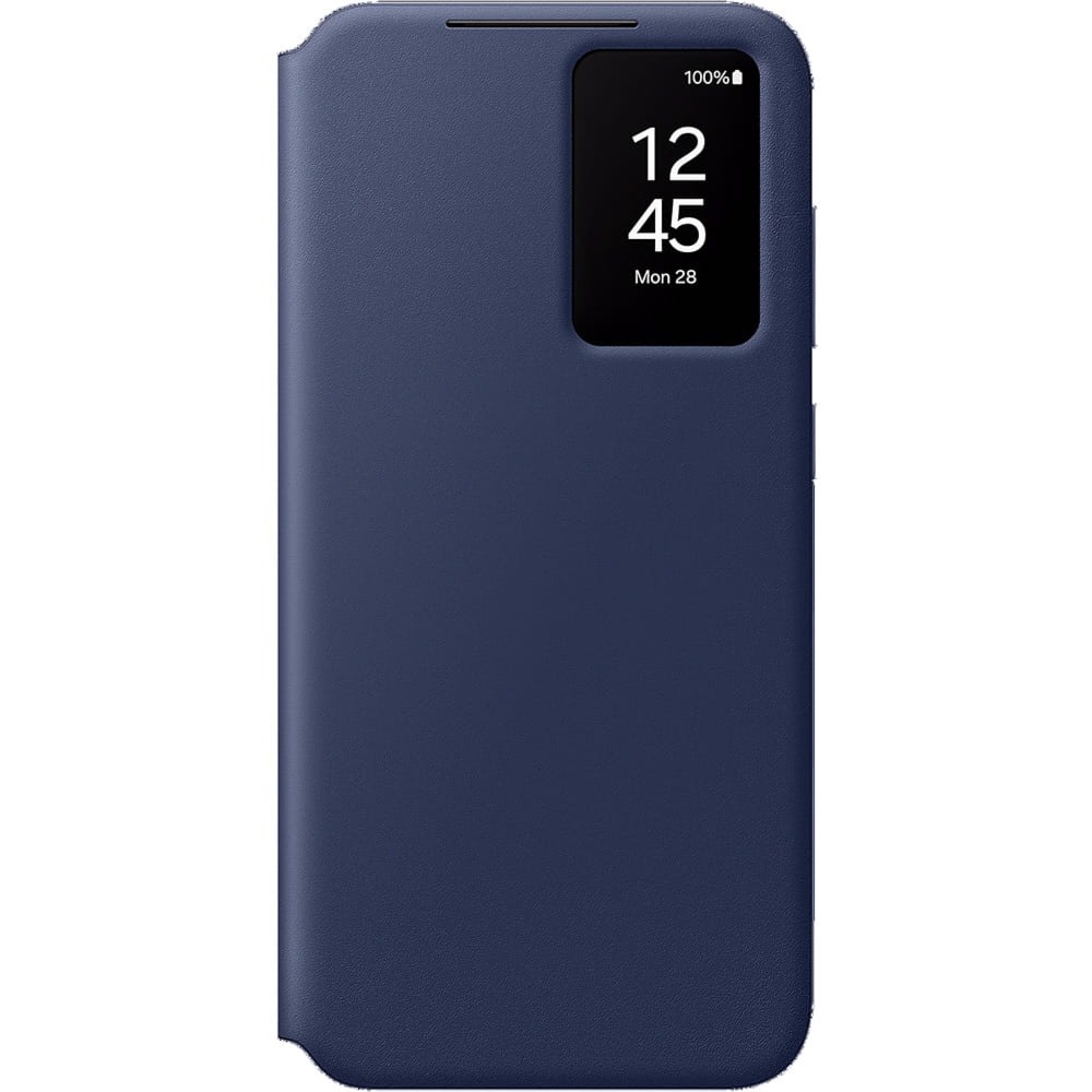 OUTLET: Etui z klapką Samsung Smart View Wallet Case do Galaxy S24 FE, granatowy