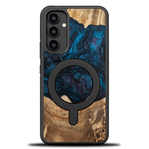 Image of Drewniane etui do Galaxy A54 5G, Bewood Unique Planets Neptun do MagSafe