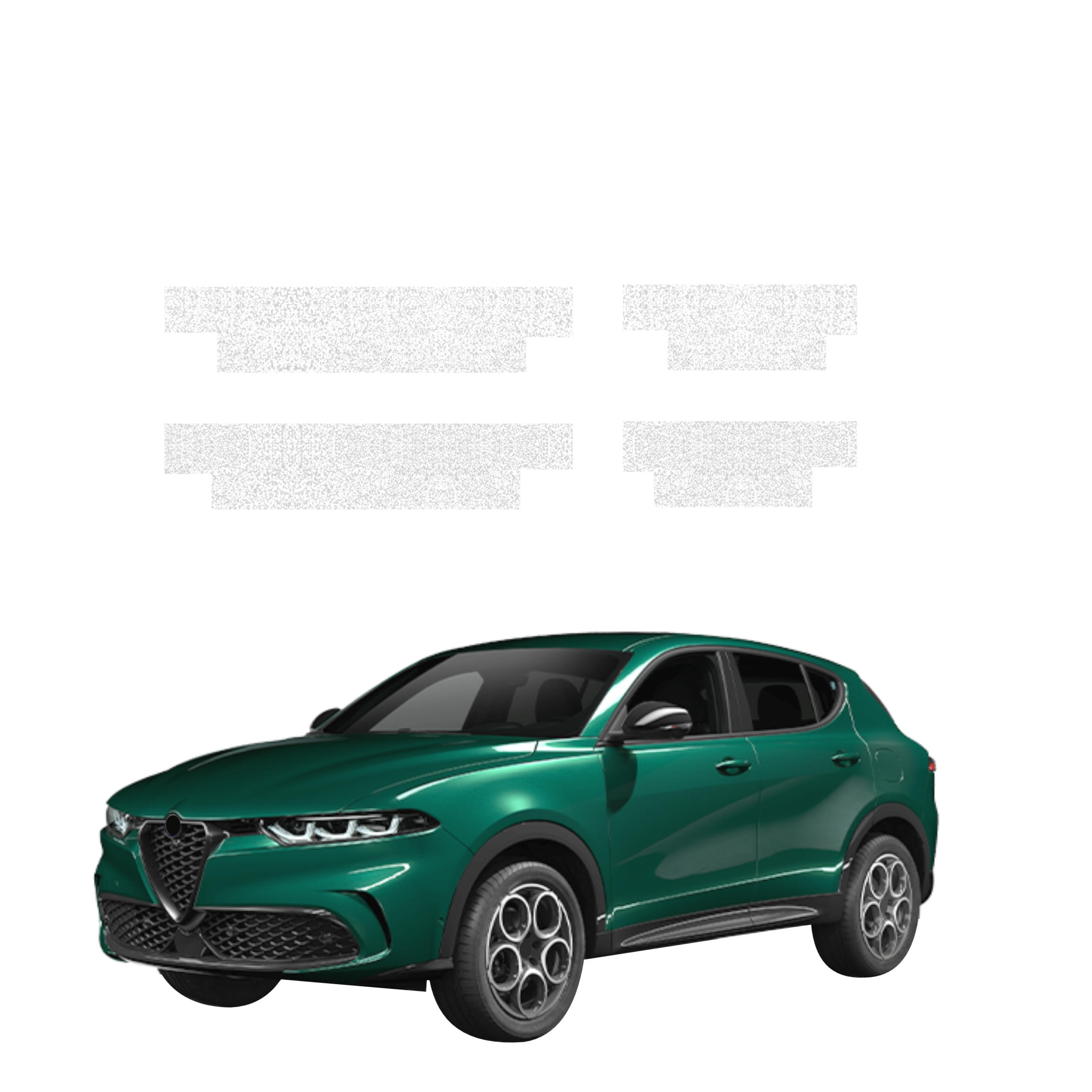 4w1 Biała powłoka techniczna Grizz Protector na progi Alfa Romeo Tonale (2022-2026)