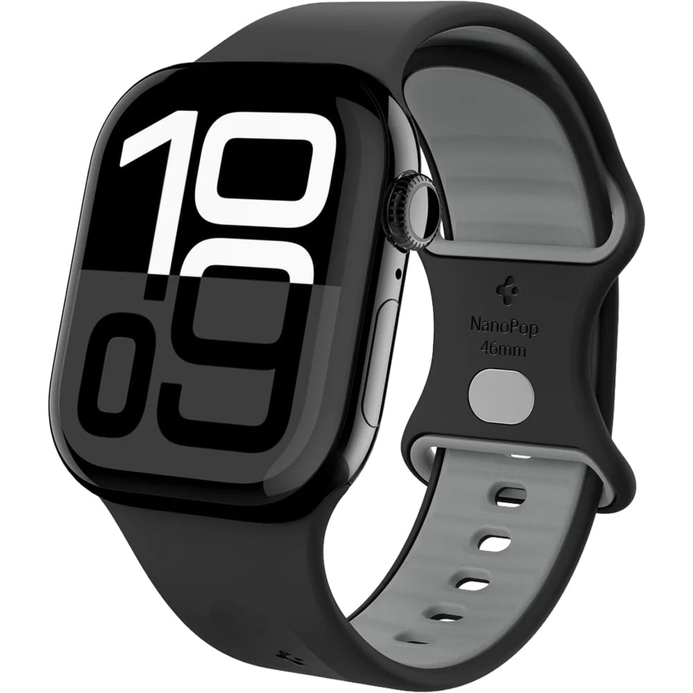 Pasek Spigen Nano Pop do Apple Watch 49/46/45/44 mm, czarny