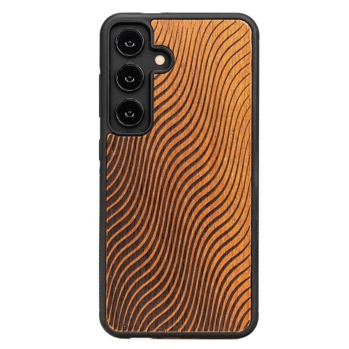 Image of Drewniane etui do Galaxy A55 5G, Bewood Fale Merbau