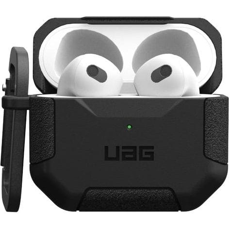 Image of Etui pancerne Urban Armor Gear UAG Scout Apple AirPods 3, czarne